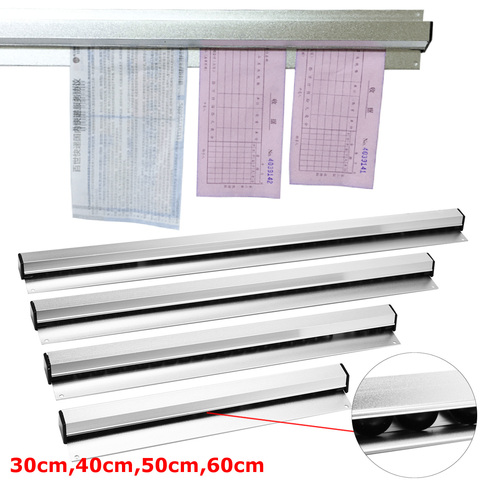 Porte document de cuisine | Outil de rangement pour billets, pince à billets, 30/40/50/60cm ► Photo 1/6