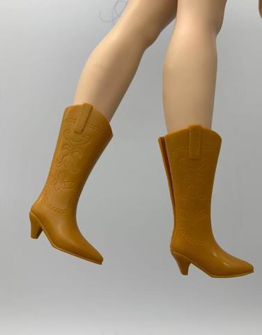 Chaussures de poupée jouet bottes chaussures de pied plat pour vos poupées barbie sinueuses et hautes BBI20815 ► Photo 1/6