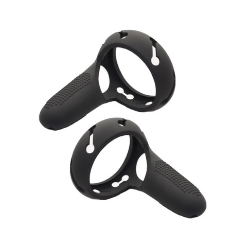 Manchon de protection complet pour Oculus Quest/Rift S VR contrôleur tactile couverture peau poignée coquille poignée Knuckle sangle oculus accessoires ► Photo 1/6