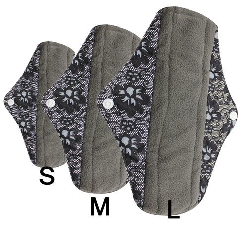 Tissu Menstruel Serviette Hygiénique En Tissu Réutilisable Lavable Tampon Menstruel ► Photo 1/6