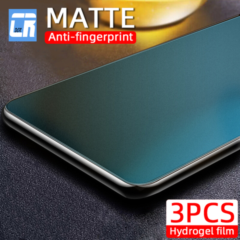 3 pièces Film protecteur d'écran Hydrogel pour Huawei P40 P30 P20 Lite Mate 40 20 Pro protection Huawei Nova 7 8 SE P Smart pas verre ► Photo 1/6