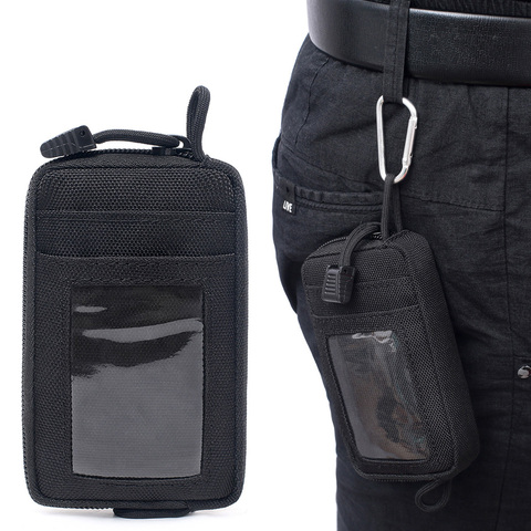 Pochette étanche EDC Mini clé porte-cartes téléphone porte-monnaie portefeuille Kit de voyage Pack sac de taille pour la chasse ► Photo 1/6