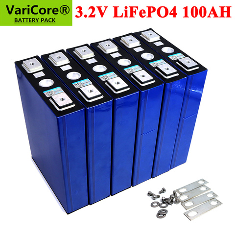 VariCore – batterie 3.2V 100ah LiFePO4 Lithium phospha, grande capacité 12V 24V 48V, voiture électrique, camping-car, système de stockage d'énergie solaire ► Photo 1/6