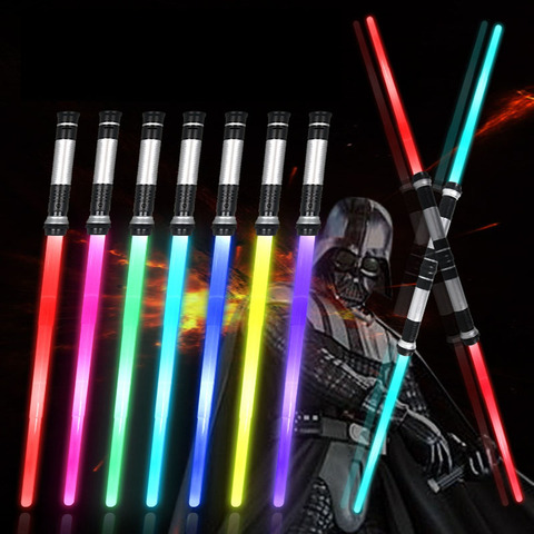 Sabre Laser jouets pour enfants Sabre oyuncak Lumineux Jedi Sabre Épée Laser éclairage led clignotant bâton lumineux Lueur Dans le noir ► Photo 1/6