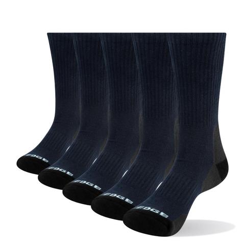 YUEDGE hommes chaussettes hiver confortable coton coussin équipage Sports randonnée Trekking chaussettes 5 paires 38-45 EU ► Photo 1/6