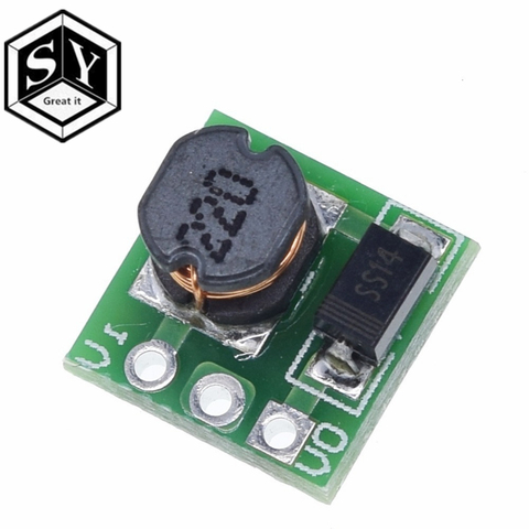 Carte de convertisseur de tension, Module d'alimentation, 0.9-5V à 5V DC-DC, 1.5V 1.8V 2.5V 3V 3.3V 3.7V 4.2V à 5V, 1 pièces ► Photo 1/6