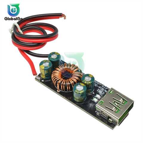 QC3.0 – convertisseur Buck USB DC-DC, Module abaisseur de charge 6-32V 9V 12V 24V à chargeur rapide, Circuit imprimé 3V 5V 12V ► Photo 1/6