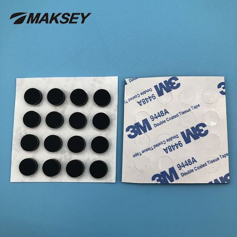 MAKSEY – tampons en caoutchouc pour meubles, tampons en Silicone pour pieds en caoutchouc 3M auto-adhésif pour pare-chocs de cabine, pièces de quincaillerie ► Photo 1/6