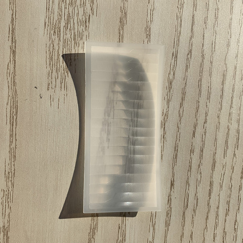 Lentille de Fresnel à Induction infrarouge, 77.4x36.2mm, corps humain PIR, longueur focale 25mm, Distance de détection 16m, lentilles optiques en plastique HDPE ► Photo 1/6