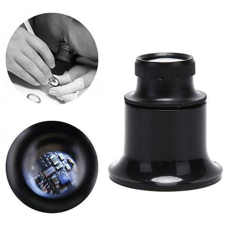 20X bijoutiers oeil Loupe boucle Loupe Loupe horlogers bijoux outils ► Photo 1/6