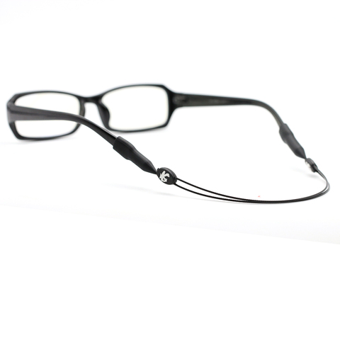 Lunettes à porter avec fil de support pour lunettes de soleil ajustable, cordon de cou, ficelle, accessoires de lunettes ► Photo 1/6