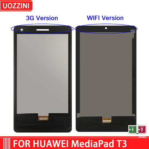 Écran tactile LCD de 7 pouces, pour Huawei Mediapad T3 7.0, avec numériseur 3G ou Wifi ► Photo 1/6