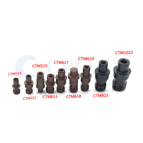 10 Pièces CTM510 CTM513 CTM515 CTM613 CTM617 CTM618 CTM619 CTM822 CTM1022 CNC Machines-outils broche Centrale Tonnelle Accessoires Broches À Vis ► Photo 1/6