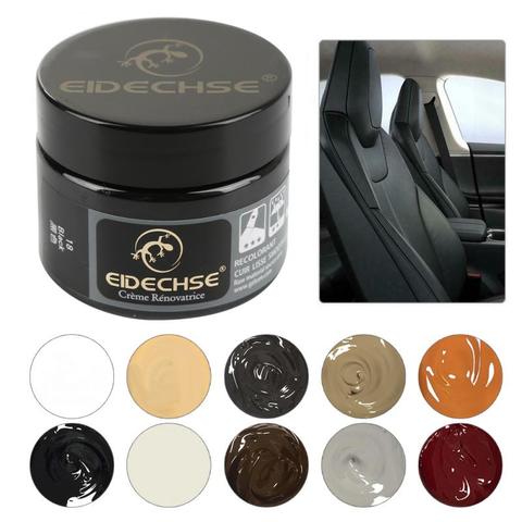 50ML voiture soin liquide cuir Kit de réparation Auto complémentaire couleur pâte siège de voiture canapé rayure fissures peinture soin 11 couleurs TSLM1 ► Photo 1/6