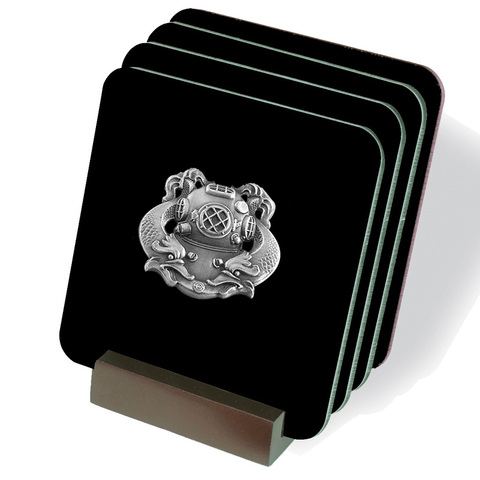 YL-Badge militaire en titane en pleine lune, 1,14 