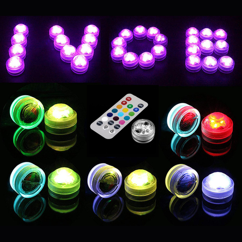 Lumière LED pour Shisha Hookah, 13 couleurs, 1 pièce, accessoires de décoration de Bar, festif, avec télécommande, rvb ► Photo 1/6