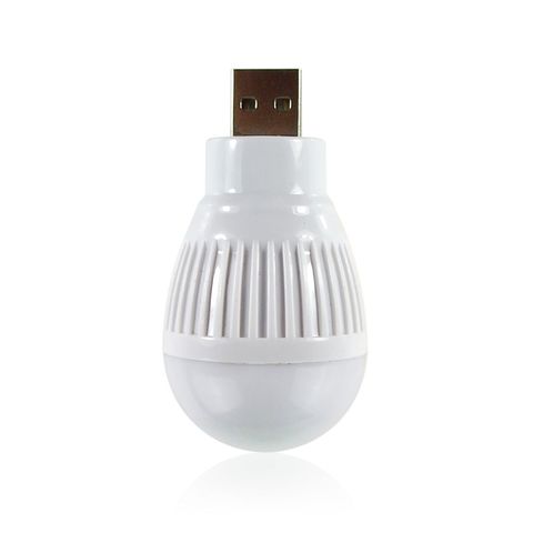 Mini lampe LED USB Portable 5V 5W, ampoule boule à économie d'énergie pour ordinateur Portable, prise USB ► Photo 1/2