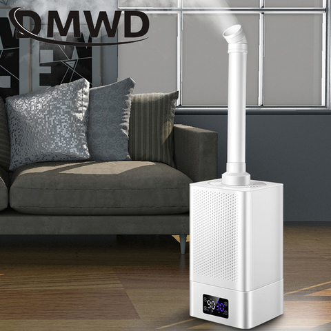 DMWD humidificateur à ultrasons d'air industriel muet supermarché Commercial légumes brumisateur 11L brumisateur pulvérisation Anion humidificateurs ► Photo 1/5