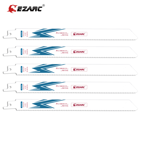 EZARC – lames de scie alternatives, bi-métal, en Cobalt, pour la coupe du métal, 14TPI R622PM / R922PM (lot de 5) ► Photo 1/6