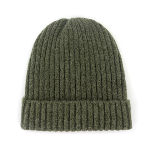 Chapeaux d'hiver pour hommes et femmes, bonnets tricotés papa, chapeau de l'armée, vert, gris, bleu, jaune, Rose ► Photo 1/6