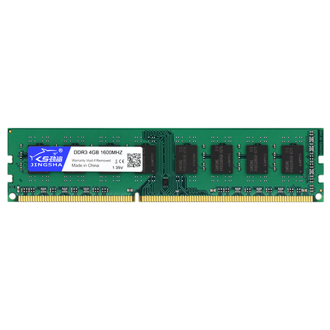 JINGSHA – mémoire de serveur d'ordinateur de bureau, modèle DDR3, capacité 2 go 8 go 4 go, fréquence d'horloge 1333/1600/1333MHZ, RAM, DIMM, tension 1.5V, broches 240pin, pour Intel et AMD ► Photo 1/5