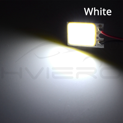 Lumière de porte de voiture blanche Led de lecture, T10 W5W C5W, 16smd, ampoule de stationnement, dôme intérieur automatique, coffre, lampe de plaque d'immatriculation ► Photo 1/6