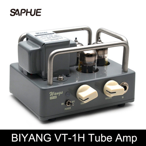 Biyang VT-1H guitare électrique tout amplificateur à lampes tête Biyang Wangs noir ampli tête de Tube ajuster le Volume et la tonalité ► Photo 1/6