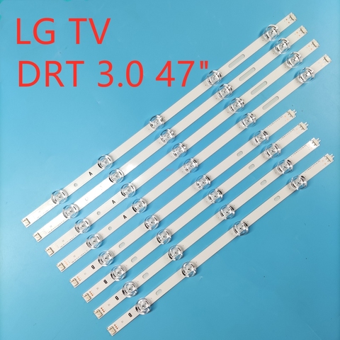 Bande LED rétro-éclairage pour LG TV innotek DRT 3.0 47 pouces (6916L-1948A 1949A) 47LB6300 47LB561V 47LB652V 47lb650v LC470DUH 47l5610 ► Photo 1/6