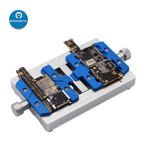 Support de soudage PCB à double arbre MJ K23, pour iPhone, réparation de carte mère, fixation de réparation pour outil de soudage Samsung ► Photo 1/6