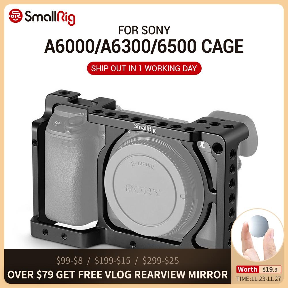 Stabilisateur de Cage de caméra SmallRig A6300 pour Sony A6300/pour appareil photo Sony A6000/Nex-7 avec trous de filetage pour montage sur chaussures pour bricolage ► Photo 1/6