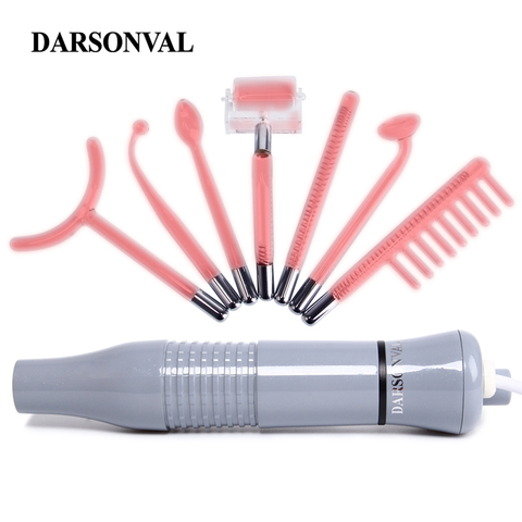 DARSONVAL-masseur Portable pour le visage haute fréquence, élimine l'acné, appareil de soin de la peau, à usage domestique SPA ► Photo 1/6