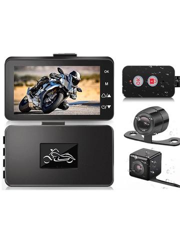 Caméra de tableau de bord pour moto, enregistreur en boucle, étanche, 3.0 mégapixels, DVR, écran de 1080 pouces, 500 p HD, USB, 20 ► Photo 1/6