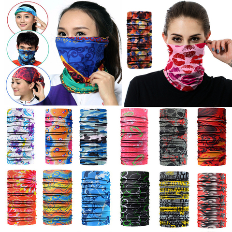 1pc unisexe escalade randonnée écharpe Sport chapeaux Bandanas moto Turban main bande magique écharpes en plein air cyclisme bandeau masque ► Photo 1/6