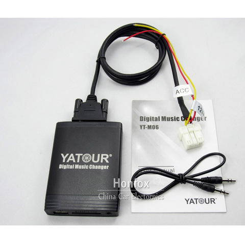 Yatour-adaptateur USB AUX pour Nissan Infiniti FX35 G35 M45 Almera Murano Primera Pathfinder, changeur de musique numérique pour voiture, version yt-m06 ► Photo 1/6