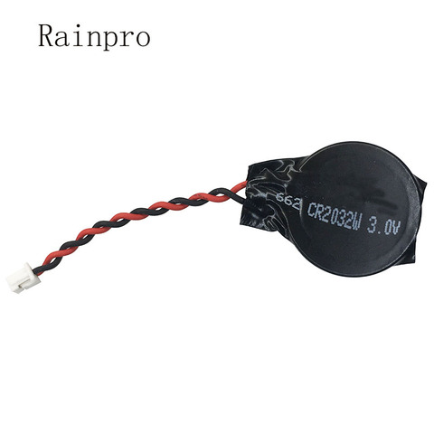 Rainpro 1 pièces/lot CR2032W CR2032 2032 avec ligne BIOS coms pile bouton pile au lithium pour ordinateur portable carte mère ► Photo 1/3