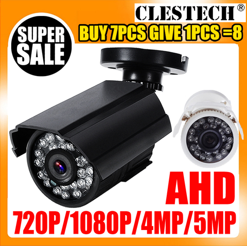 Mini caméra de Surveillance numérique HD 2MP/4MP/5MP/SONY-IMX323 P/720P AHD, étanche IP66, pour l'intérieur et l'extérieur, système de sécurité domestique ► Photo 1/6