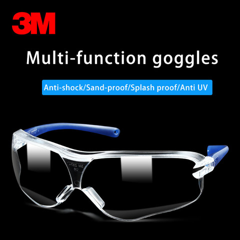 Lunettes de sécurité 3M 10434, verres de Protection contre les chocs, Anti-buée, anti-rayures, Protection UV ► Photo 1/6