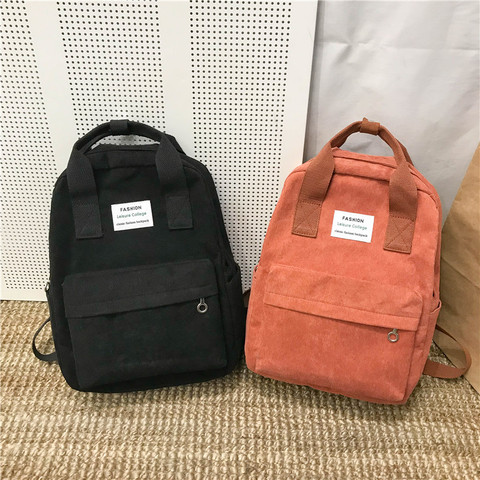 Nouvelle tendance femme sac à dos mode femmes sac à dos collège école sac à dos Harajuku voyage sacs à bandoulière pour adolescentes 2022 ► Photo 1/6