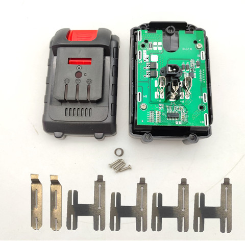 Mini tournevis 21v 18v, boîtier de batterie au Lithium pour perceuse sans fil avec pompe de lavage rechargeable BMS ► Photo 1/6