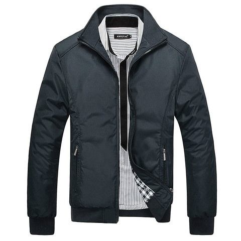 Blouson de sport à col Mandarin pour homme, vêtements de sport, grande taille 5XL, printemps-automne, décontracté ► Photo 1/6