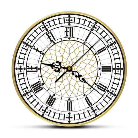 Grand Ben – horloge murale contemporaine moderne, rétro, silencieuse, décoration pour la maison anglaise, cadeau de grande-bretagne et de londres ► Photo 1/6