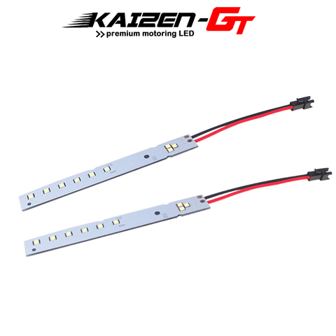 Lot de 2 pièces xénon blanc/glace bleu/rouge ampoules LED, Mod pour paupière et sourcils, modernisation du phare, pour BMW E60 LCI (lifting) série 5, 2008-2010 ► Photo 1/6