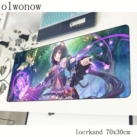 Tapis de souris Princess Connect Re Dive, tapis de souris d'ordinateur avec dessin animé, Kawaii, pour clavier de jeu et pc de gamer ► Photo 1/5