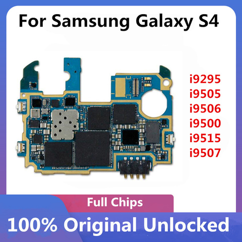 Carte mère débloquée pour Samsung Galaxy S4 i9295 i9505 i9506 i9500 i915 i9507, circuit imprimé d'origine, livraison gratuite ► Photo 1/4