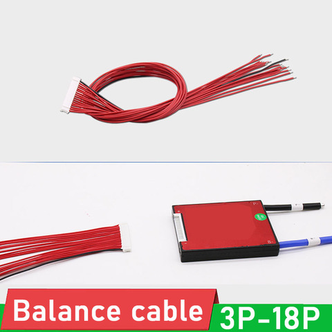 Connecteur de câble d'équilibre pour Li-ion lifepo4 LTO, carte de protection de batterie au Lithium, broche BMS 4s 7S 8S 10S 13S 14S 16S 20S 24S ► Photo 1/4