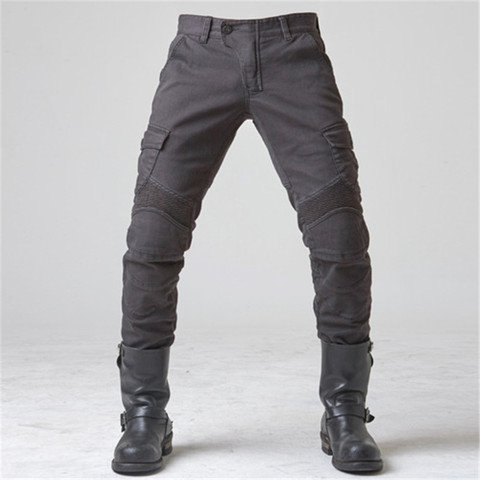 Jean moto Komine pantalons Motocicleta Hombre jean plume Version Standard pantalon de course en voiture pantalon équitation été ► Photo 1/6