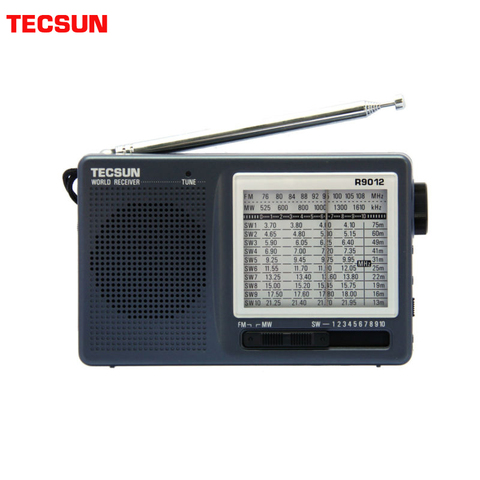 TECSUN R-9012 FM/AM/SW 12 bandes Portable de poche haute sensibilité récepteur Radio livraison gratuite ► Photo 1/5