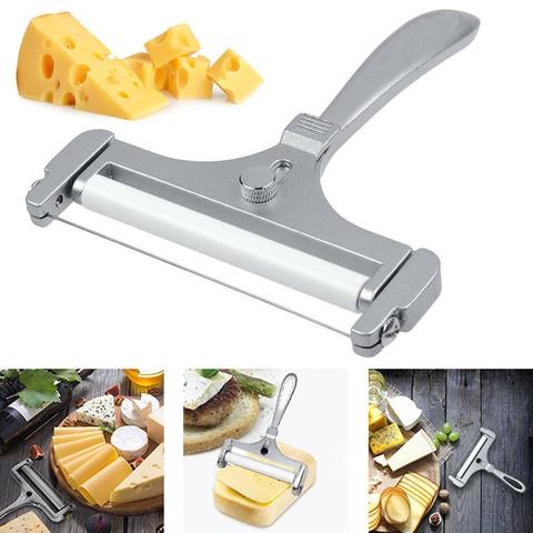 Trancheuse à fromage en aluminium, râpe ajustable, coupe-fromage antiadhésif pour la cuisine à la maison, outil de coupe ► Photo 1/6