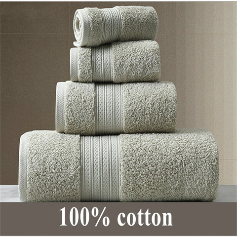 Serviette de bain 150 coton du Pakistan, grande serviette de bain épaisse en éponge Super absorbante pour le visage et la salle de bain pour adultes, 100% x 80cm ► Photo 1/6