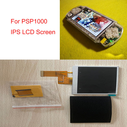 Écran IPS LCD pour Console de jeu PSP1000, câble spécial pour Sony PSP 1000, Kits haute luminosité ► Photo 1/6